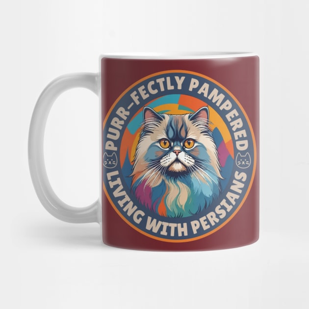 Persian Cat by Pearsville